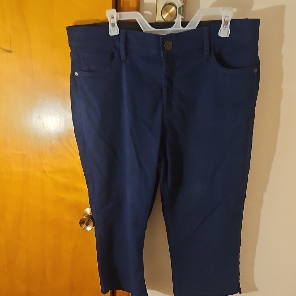Liz Claiborne Navy Sara Crop